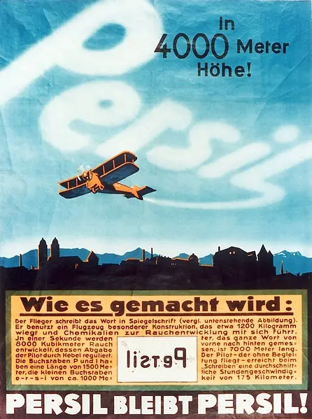 Persil Himmelsschreiber