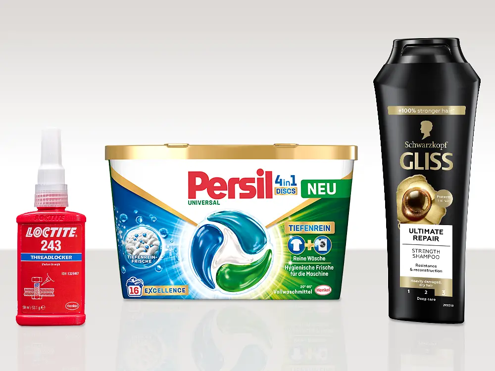 Henkel Top-Brands: Loctite, Persil, Schwarzkopf